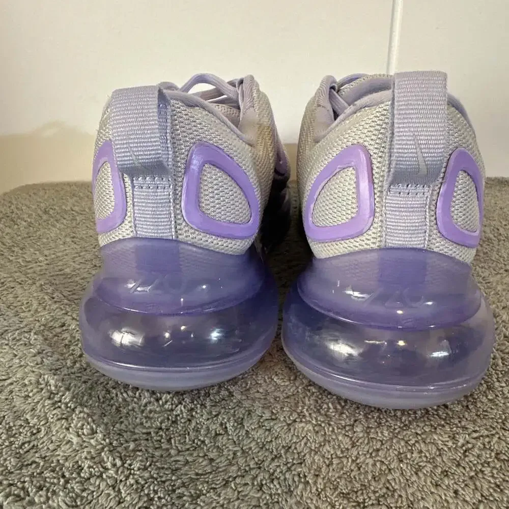Nike Air Max 720 Pure Platinum Oxygen Purple Women's Sneakers